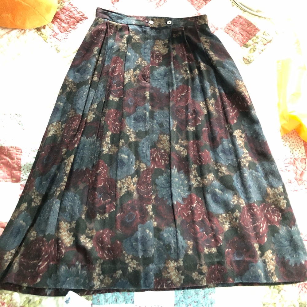 Gregor vintage 90s floral skirt